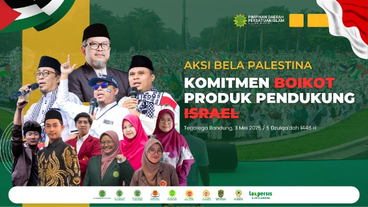 Aksi Bela Palestina, Persatuan Islam Kabupaten Tapanuli Tengah Mengajak Turun Aksi